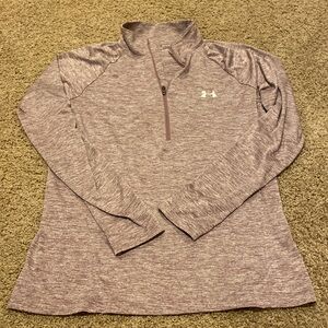 Under Armour- women’s Large- 1/4 zip - lavender